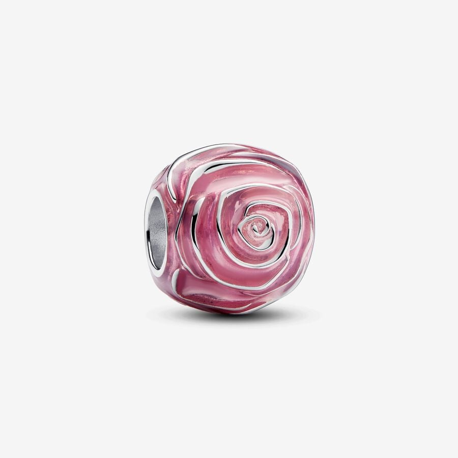 Różowy charms Kwitnąca róża image number 0