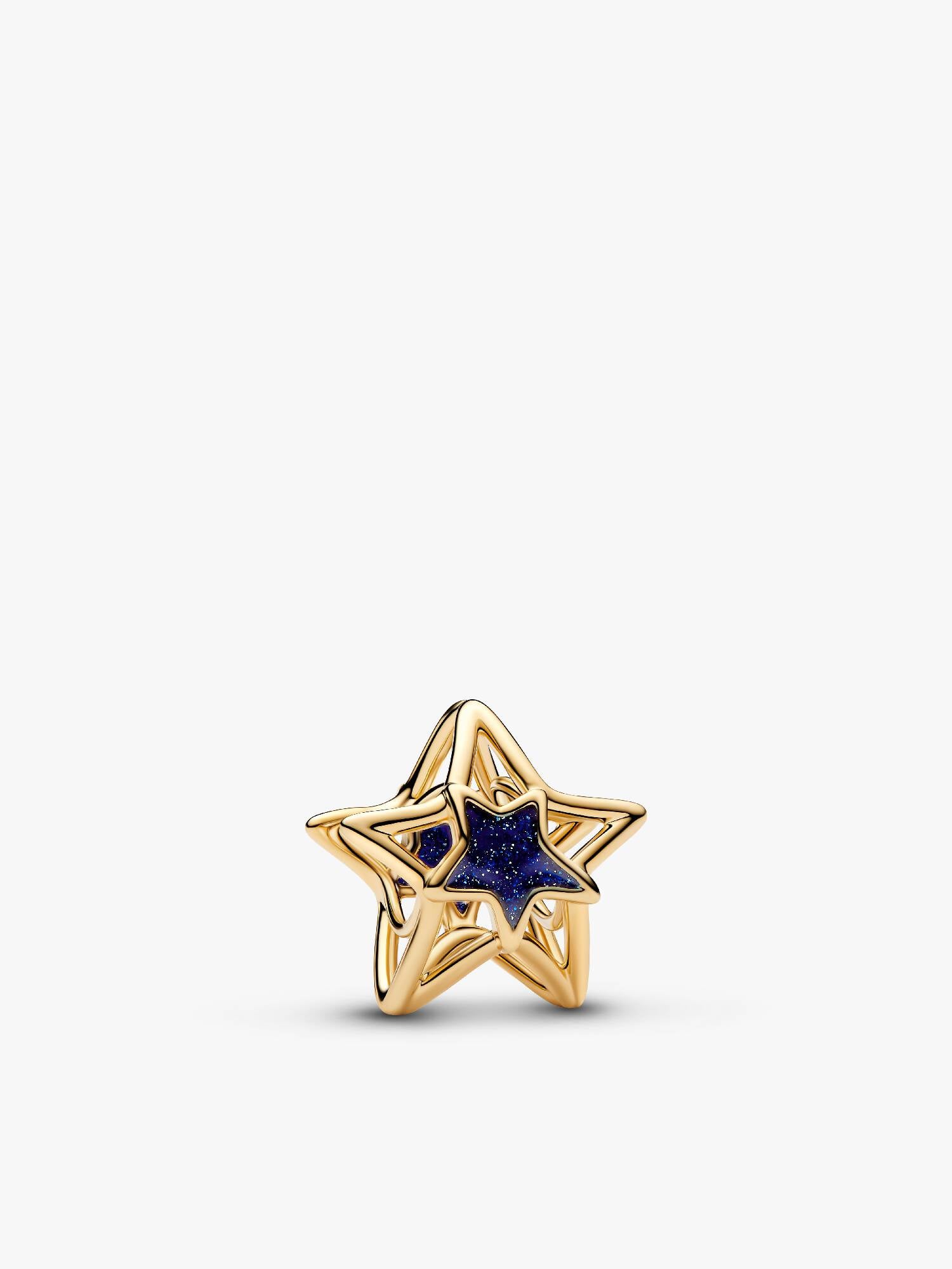 Ażurowy charms Gwiazda 