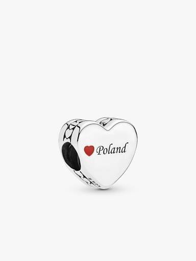 Charms z grawerem Polska